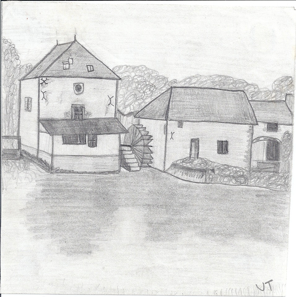 vieux-dessins-moulin-riviere