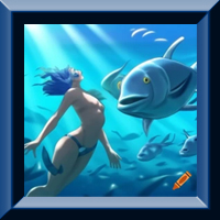 cadre-ia-010-nageuse-poisson